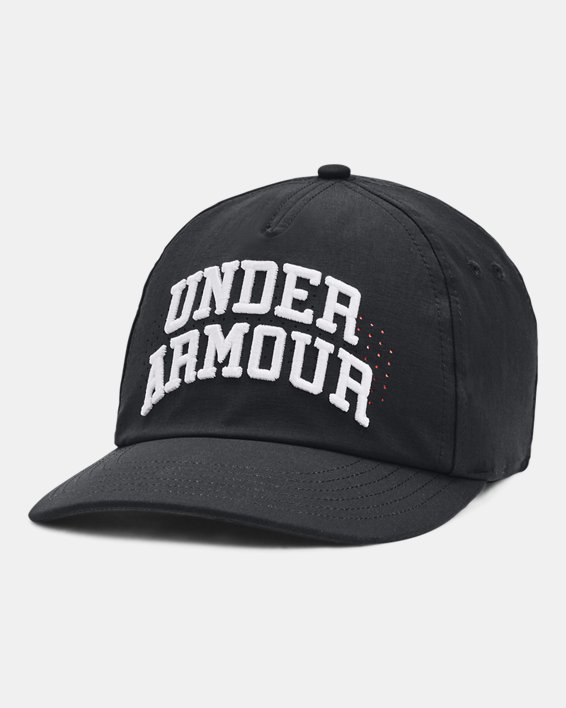 Men's UA Varsity Wordmark Hat, Black, pdpMainDesktop image number 0